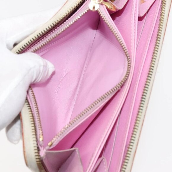 LOUIS VUITTON Monogram Multicolor Zippy Wallet Wallet White - Picture 13 of 15